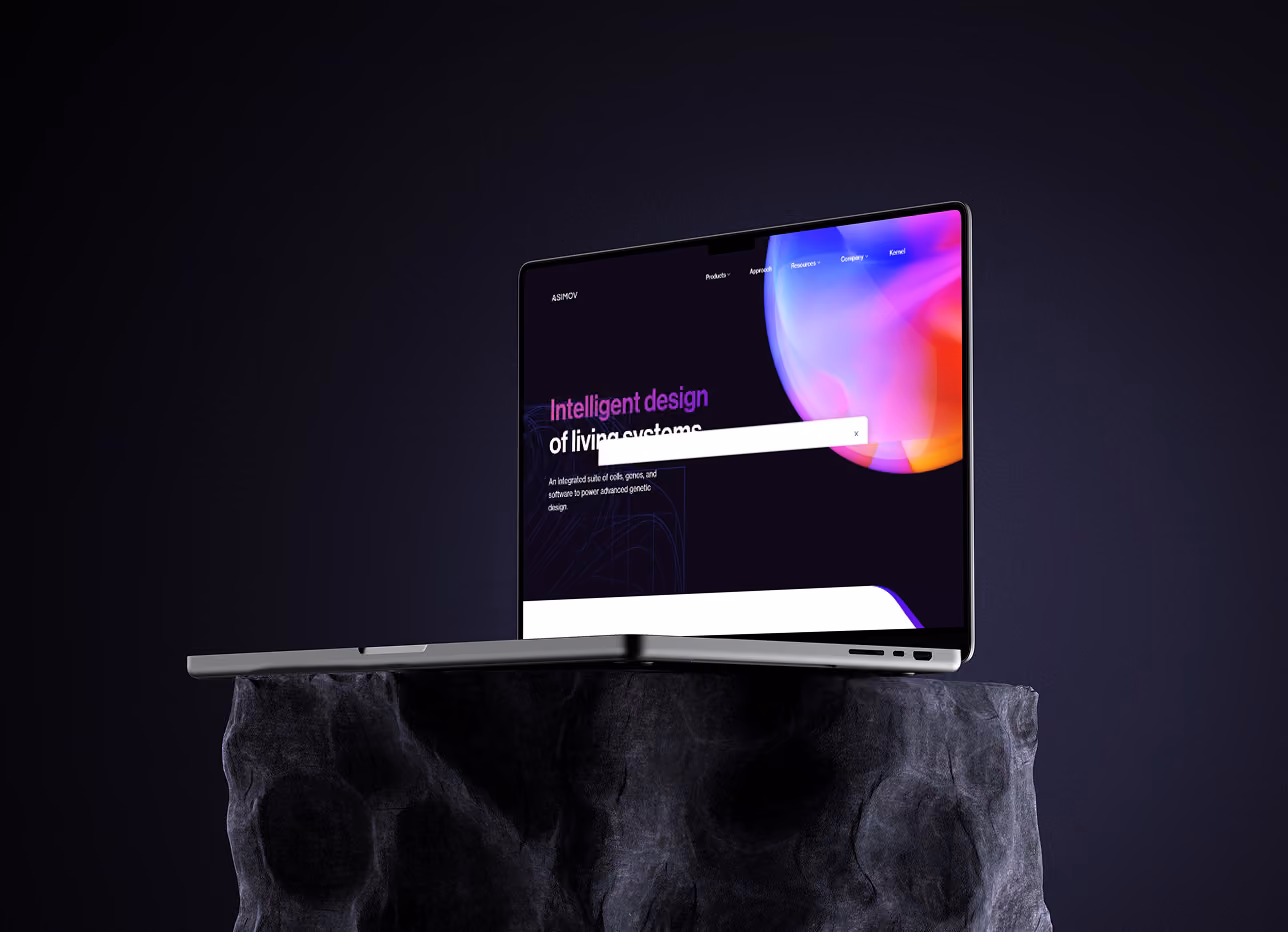 Asimov website preview