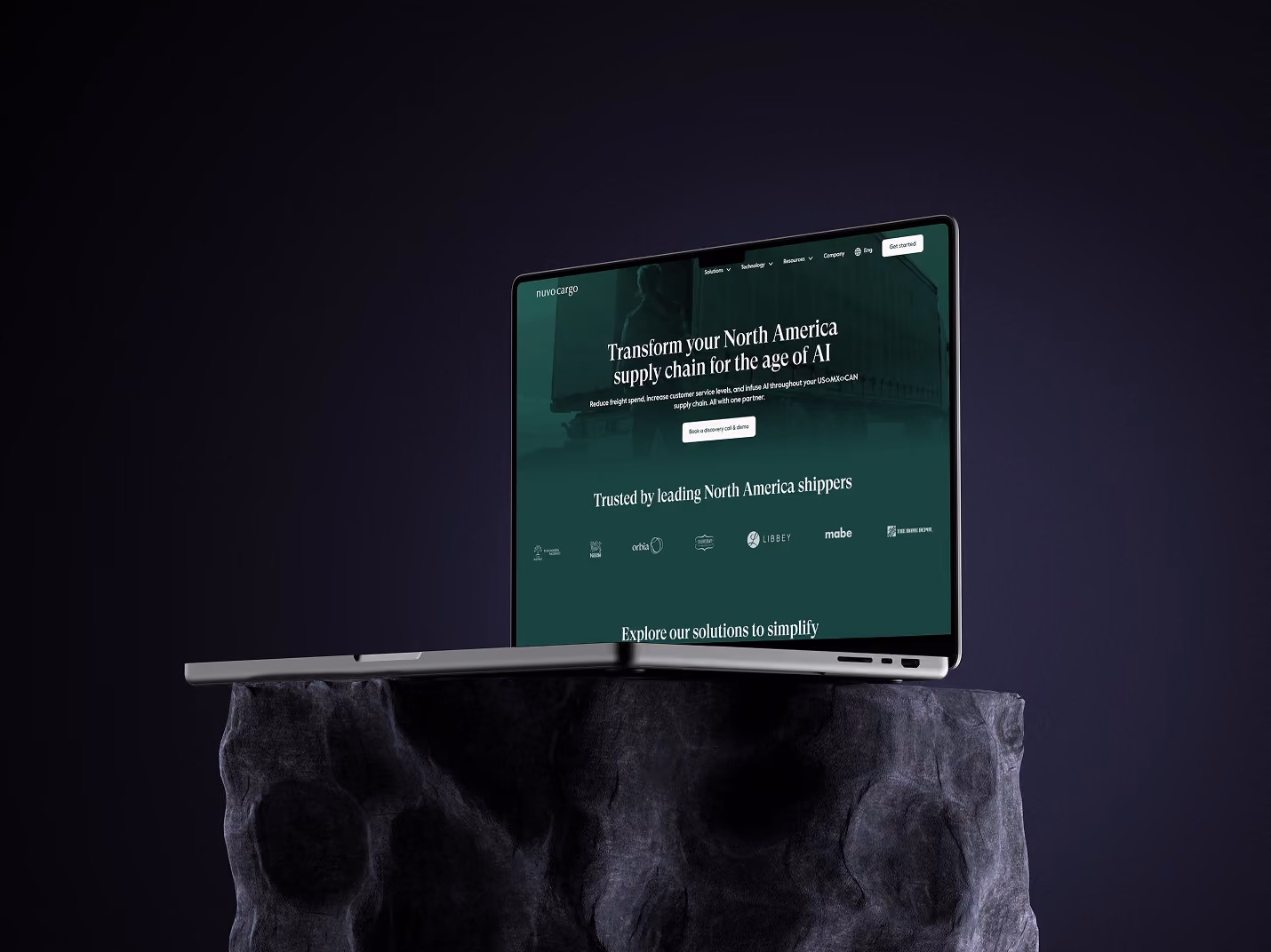 Nuvo Cargo screen 7
