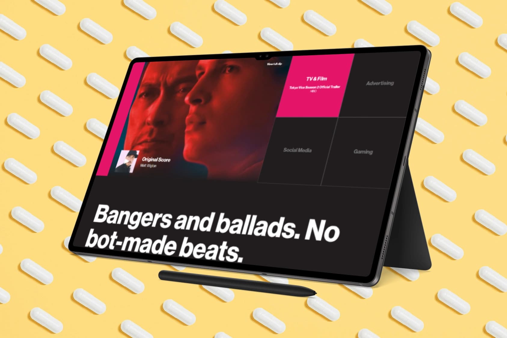 Soundstripe screen 2